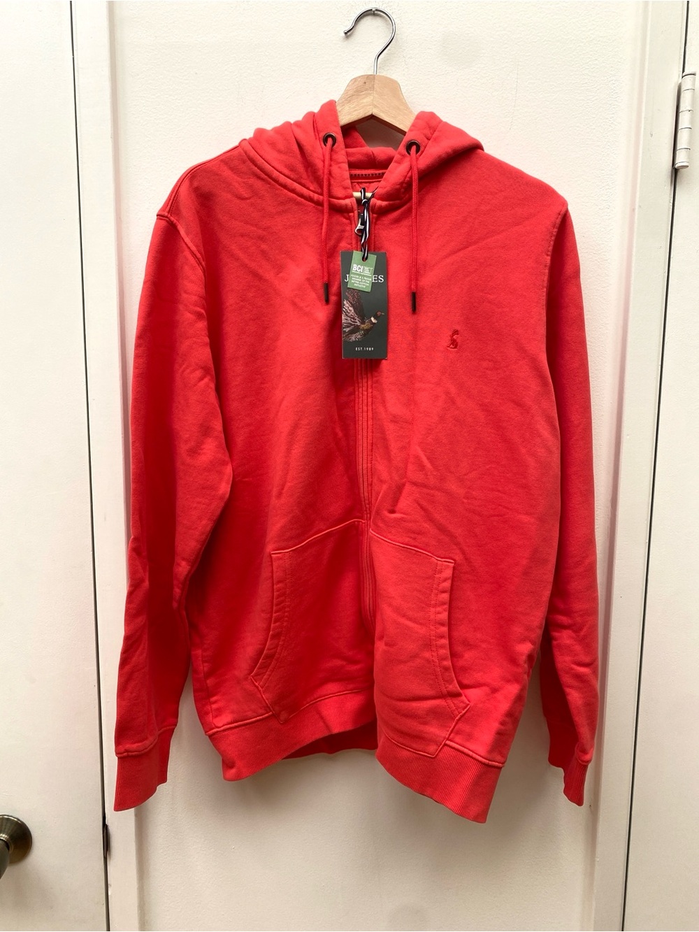 NWT Joules Zip Cotton Hoodie Men's Size M